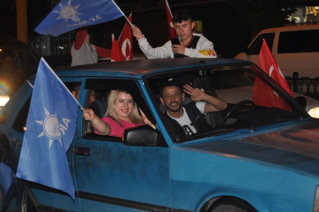 28 Mayıs 2023 Akşamı Boyabat'ta Yapılan Konvoydan Görüntüler Cumhurbaşkanı seçiminin