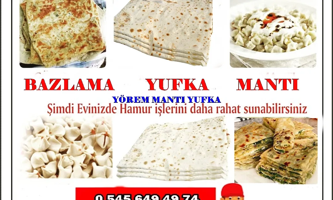 Yörem Mantı Yufka ve Bazlama Salonu Boyabat Dörtyol Er Sokakta