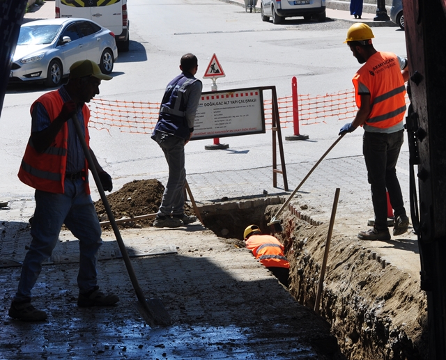Boyabat'ta Doğalgaz Çalışması Hız Kazandı Camikebir, Çamlıca, Esentepe, Yıldız, Kumluk