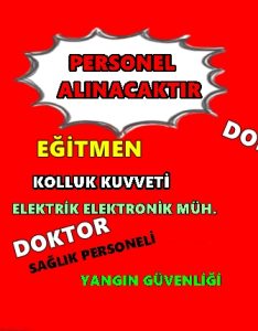 1- İlk Yardım Dersinde EĞİTMEN olarak ders verecek emekli veya