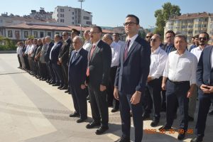 30 Ağustos Zafer Bayramı etkinlikleri, Boyabat Protokolü ve vatandaşların katılımıyla