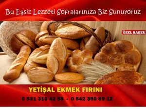 Boyabat Yetişal Ekmek Fırını Eşsiz Damak Lezzeti İle Hizmet vermeye