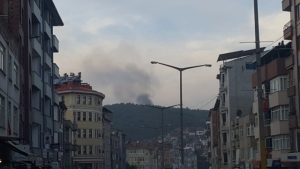 Yılan hikayesine dönen  Boyabat çöplüğünden çıkan dumanlar çevreyi zehirlemeye devam