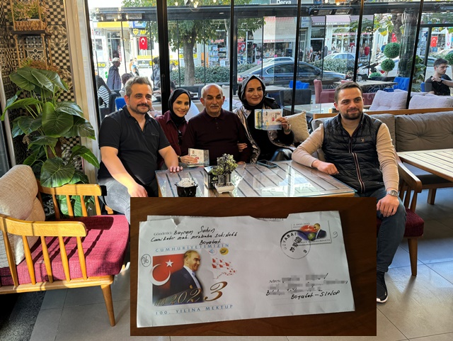 Boyabatlı babanın 5 çocuğuna 21 yıl önce gönderdiği mektuplar ulaştı.