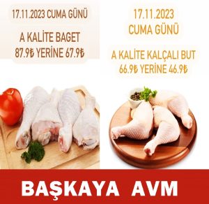 Her Cuma olduğu gibi bu Cuma gününe özel fiyatlar yine