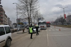 Boyabat İlçe Emniyet Müdürlüğü trafik ekipleri tarafından 20 Kasım 2023 ve 26 Kasım.2023