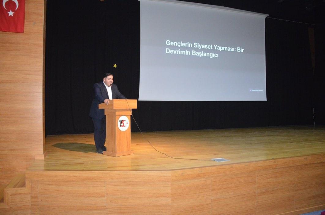 Ben Can CEBECİ, Yeniden Refah Partisi Gençlik Kolları Başkanı olarak,