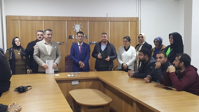 Ak Parti Sinop İl Genel Meclis aday adaylığı için ilk