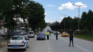 Boyabat İlçe Emniyet Müdürlüğüne bağlı trafik ekipleri 27 Kasım 2023