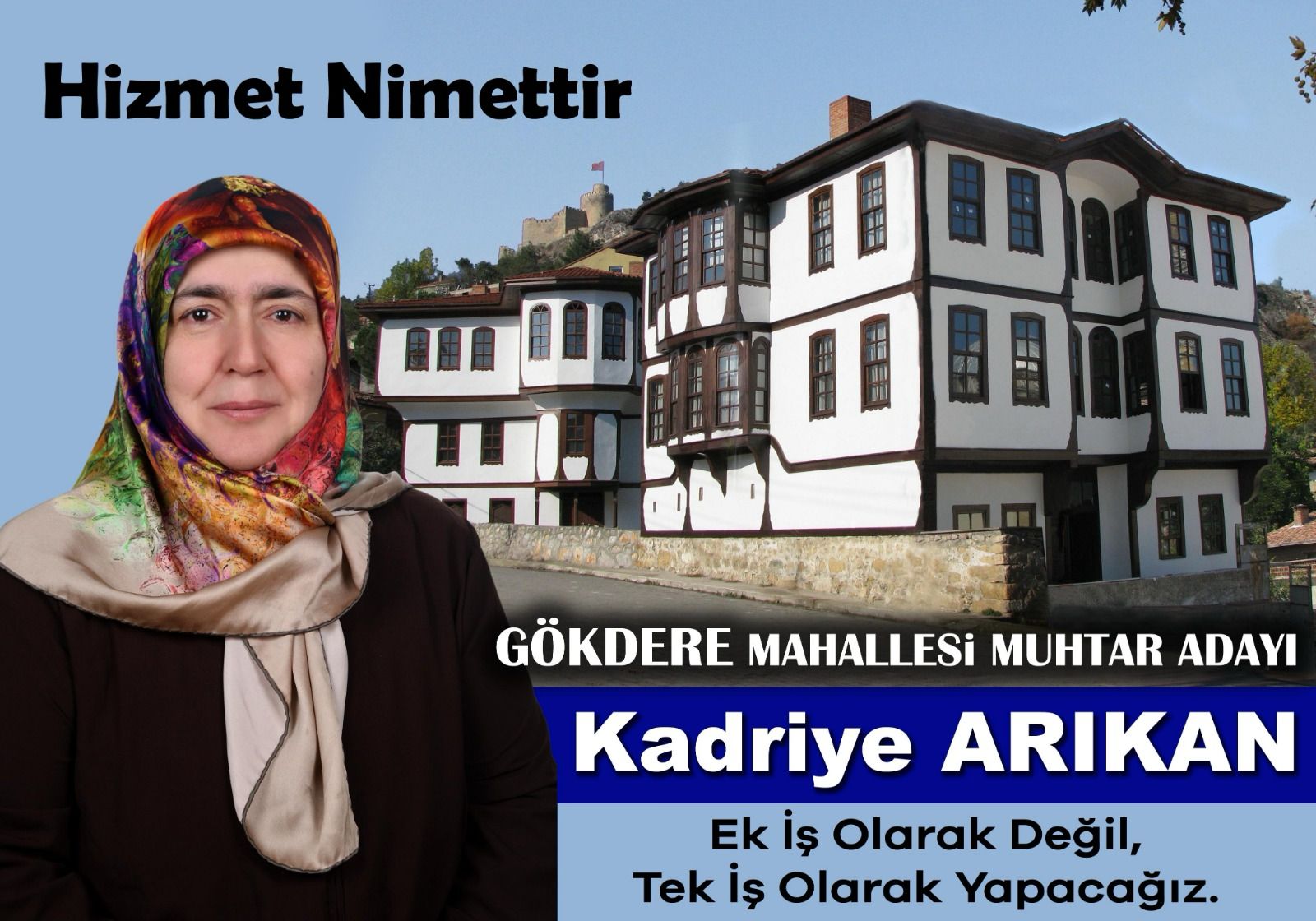 Boyabat’ta yerel seçim süreci hareketlenirken, Gökdere Mahallesi’nde dikkat çeken bir