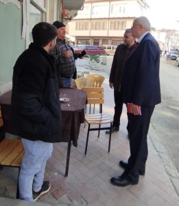 Yeniden Refah Partisi Boyabat Belediye başkan adayı Hasan Kara Ak