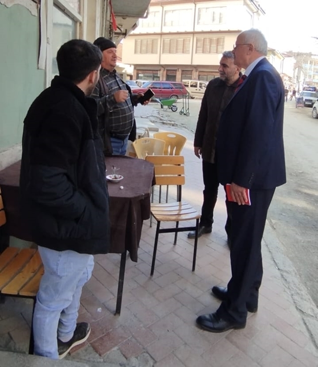 Yeniden Refah Partisi Boyabat Belediye başkan adayı Hasan Kara Ak