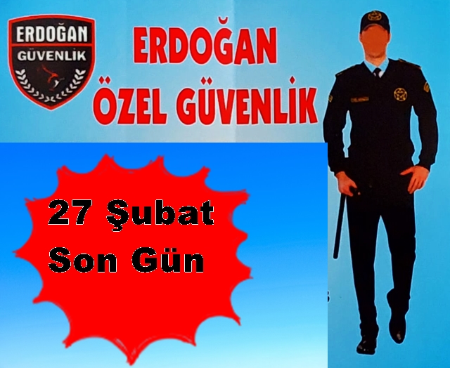 Silahlı Silahsız özel güvenlik belgesi alacaklar veya belgesinde yenilememe yapacakların