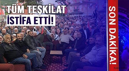 Durağan Büyük Birlik Partisi İlçe Başkanı Abdulkadir Özlüoğlu, teşkilatı ile