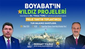 AK Parti Boyabat Belediye Başkan adayı Ferhat Yıldız, Adalet Bakanı