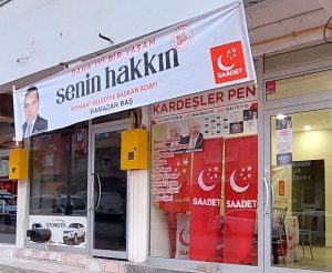 Haydi şimdi milli görüş belediyeciliği sloganı ile yola çıkan başkan