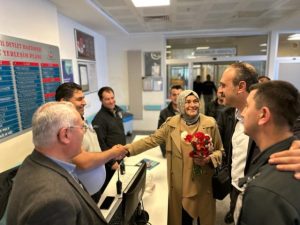 Ak Parti Boyabat Belediye Başkan Adayı Ferhat Yıldız seçim çalışmalarını