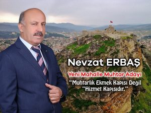 Boyabat Yeni mahalle muhtar adayı Nevzat Erbaş yaşadığı mekan olan
