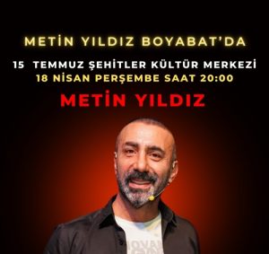 Çok Güzel Hareketler 1’in tanınan yüzü Ünlü Oyuncu Metin Yıldız’ın