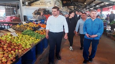Milliyetçi Hareket Partisi teşkilatı ve Boyabat Belediye Başkan adayı sahaya