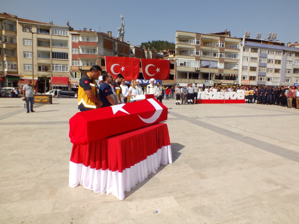 Boyabat 75 Yıl Devlet Hastanesi personellerinde Görev Şehidi Ender Çoraklı