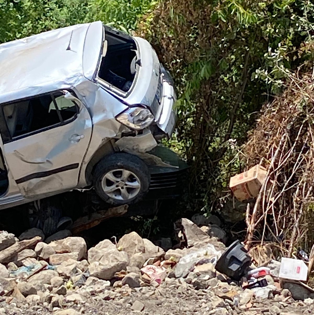 Boyabat Ayancık yolu Uzunçay Köyü mevkiinde meydana gelen trafik kazasında