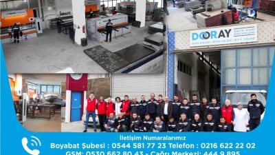 İstanbul Samandıra ve Sancaktepe'deki yangın kapı imalatı yapan fabrikamızda, 6