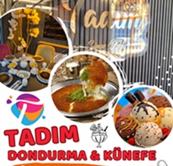 Boyabat 1991 yılından bugüne faaliyet gösteren Tadım Dondurma ve Künefe