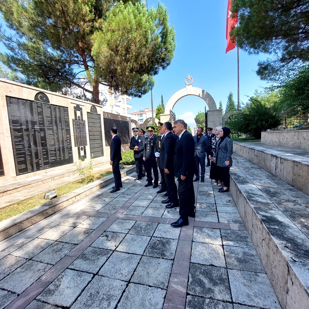 30 Ağustos Zafer Bayramı etkinliklerine bugün sabah saat 10.00 da