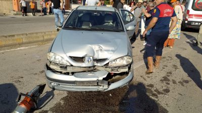 Sinop’un Boyabat ilçesinde meydana gelen trafik kazasında 1 kişi hayatını