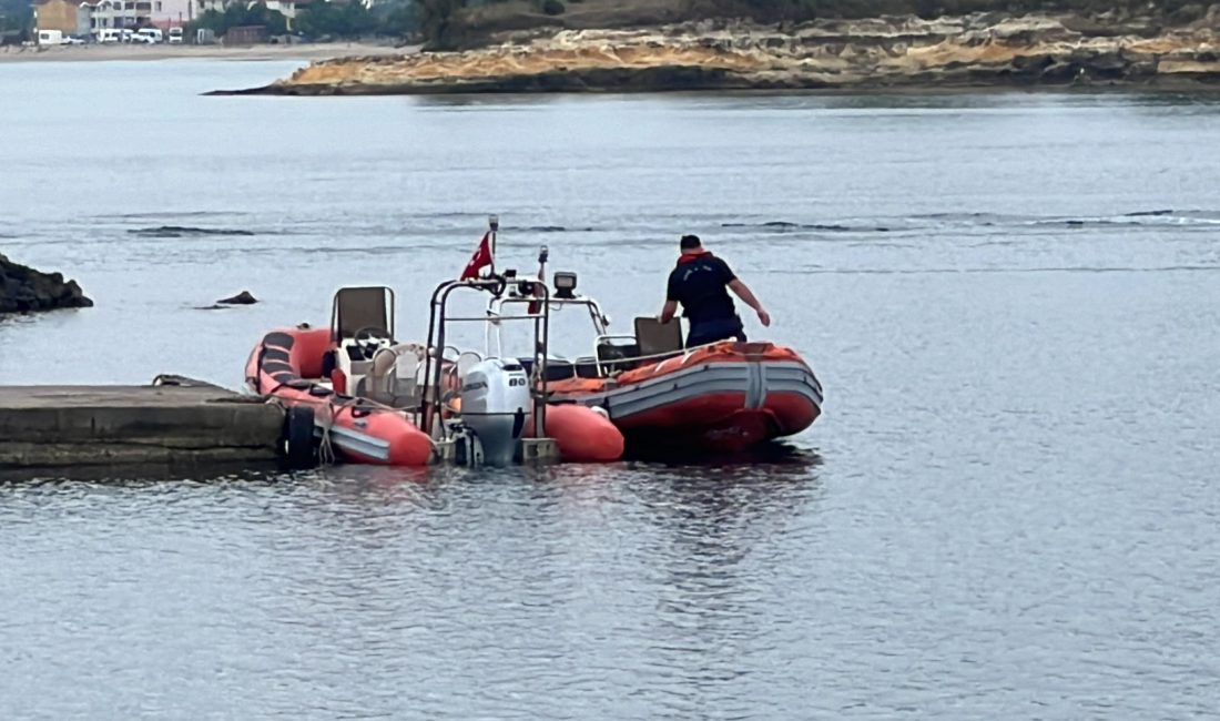 Sinop'un Akliman Feneri mevkiinde bugün sabah saatlerinde meydana gelen üzücü