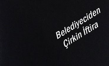 Geçtiğimiz gün Ak Parti İlçe binasına takılan afişin haber yapılması