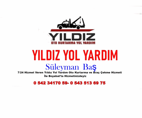 Sizlerde yolda kalmaktan korkmayın.  7/24 hizmet veren Yıldız yol yardım,