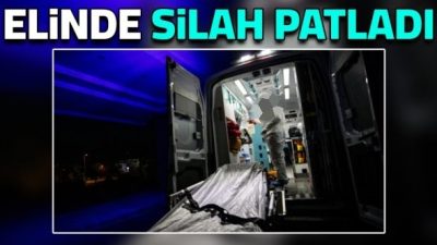 Boyabat’ta meydana gelen talihsiz olayda bir vatandaş, belindeki silahın kazara