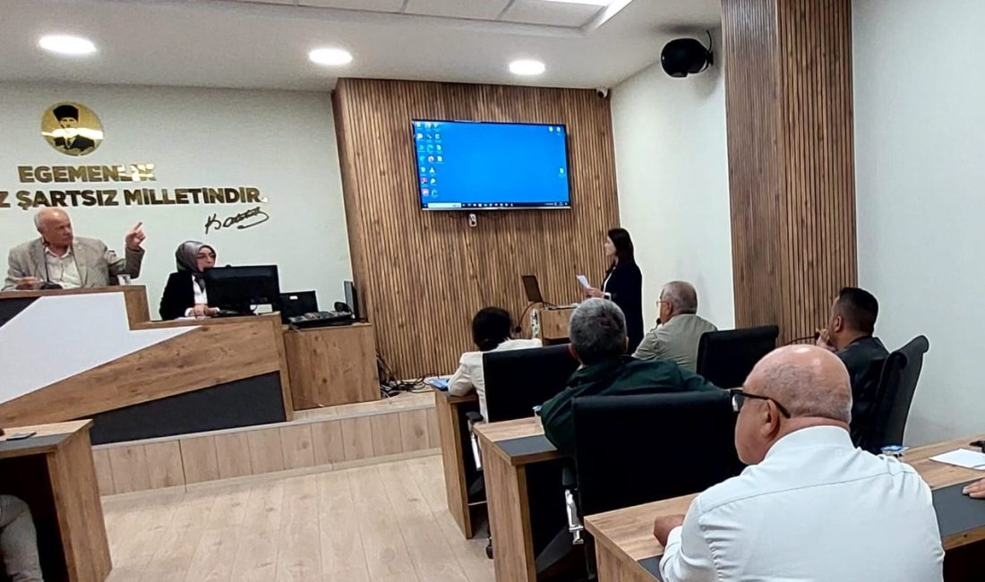 Boyabat Belediyesi Ekim ayı toplantısı Milliyet Hareket Partili Meclis Üyesi