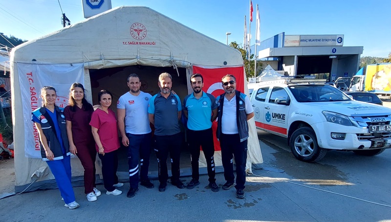 Yurtiçinde veya yurtdışında meydana gelen afet ve acil durumlarda medikal