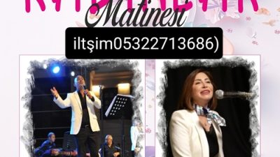 29 Kasım Cuma akşamı, saat 19.00'da başlayacak kadınlar matinesinde müzik