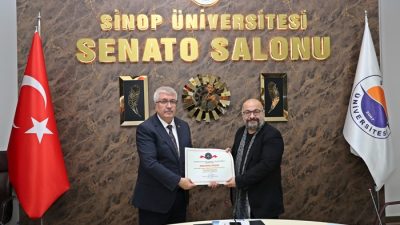 Sinop Üniversitesi Teknoloji Geliştirme Bölgesi Komisyonu, Rektör Prof. Dr. Şakir