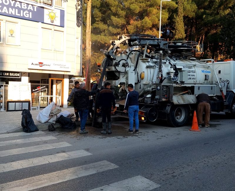 Boyabat Belediyesi Çevre Temizlik İşleri Müdürlüğü, ilçenin en önemli sorunlarından