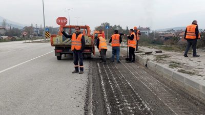 Boyabat Karayolları 7. bölge  79. Şube Şefliği, kış mevsiminin zorlu