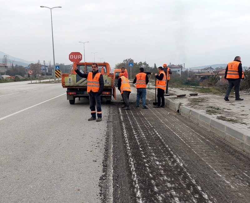 Boyabat Karayolları 7. bölge  79. Şube Şefliği, kış mevsiminin zorlu