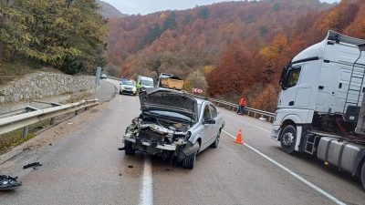 Sinop'tan Boyabat istikametine seyir halinde olan Murat K. idaresindeki 41