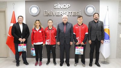 Sinop Üniversitesi'nde gurur dolu anlar yaşandı! Sinop Üniversitesi Spor Bilimleri