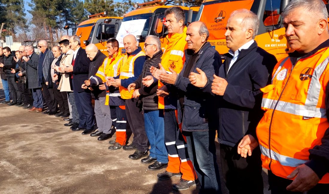 Boyabat Karayolları 7. Bölge 79. Şube Şefliği, kış mevsiminin yaklaşmasıyla