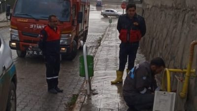 22 Aralık 2024 öğleden sonra, Boyabat ilçesindeki okulların bulunduğu bölgede,
