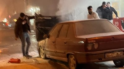 Boyabat ilçesi Çamlıca Mahallesi'nde akşam saat 17.45 sıralarında meydana gelen