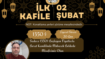  20 günlük Umre yolculuğumuzda konforlu ve merkezi konaklama yerlerimizle Kutsal