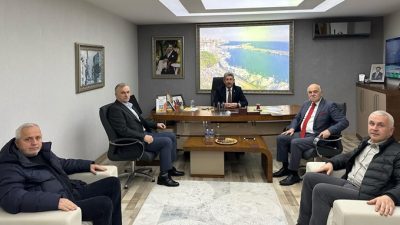 THK Sinop Şube yönetimi, THK.nun kuruluşunun 100.yılı kapsamında Sinop Ticaret