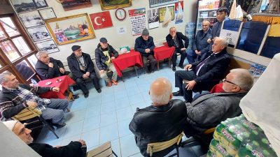 Boyabat Belediye Başkanı Hasan Kara, hafta sonu mesaisini esnaf ve