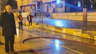 Boyabat Belediyesi, Ramazan ayının başlamasıyla birlikte şehir genelinde temizlik çalışmalarına